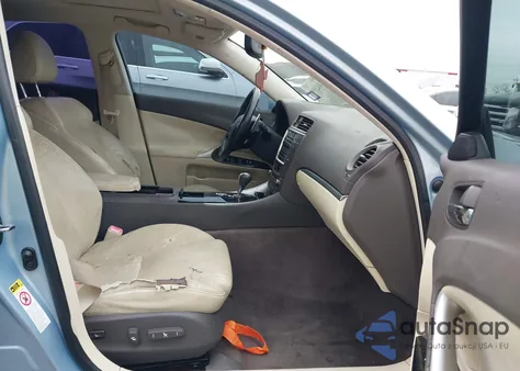 2011 Lexus Is 250 from USA, damaged, VIN JTHBF5C26B5132072